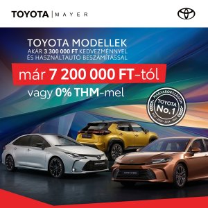 TOYOTA NO.1 AJÁNLATOK