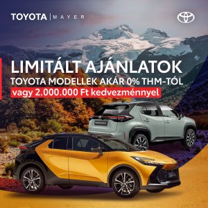 TOYOTA LIMITÁLT AJÁNLATOK