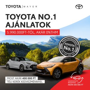 TOYOTA NO.1 AJÁNLATOK