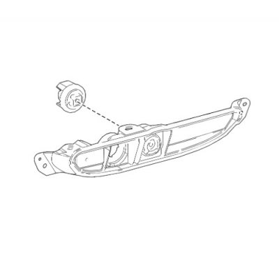 Toyota Yaris hátsó ködlámpa