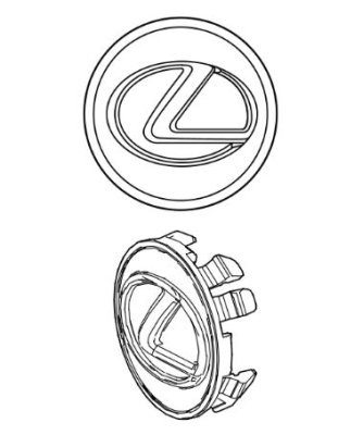 Lexus ES / LS / NX / RC / RX / UX felniközép