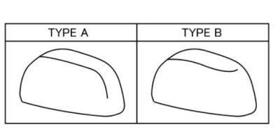 Toyota Verso tükörburkolat