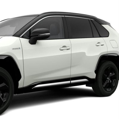 Toyota RAV4 krómozott küszöb díszléc készlet 2018-