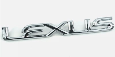 Lexus NX300H króm hátsó felirat